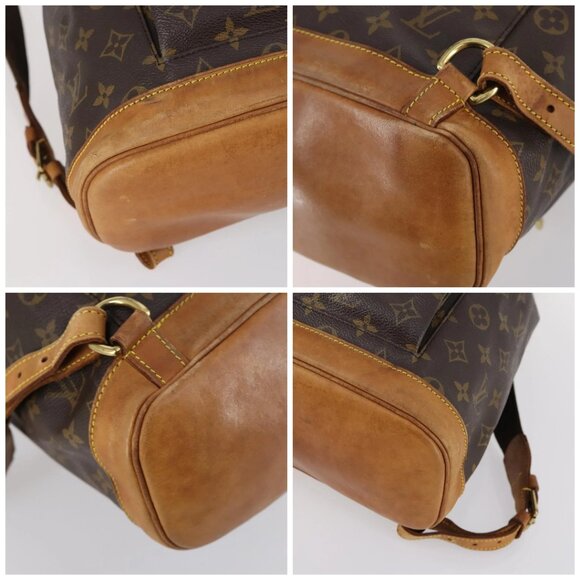 LOUIS VUITTON Monogram Montsouris GM Backpack M51135 LV Auth 145906 - Picture 14 of 16
